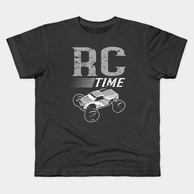 RC Cars Racing RC Time Radio Control RC Car Kids T-Shirt by pho702